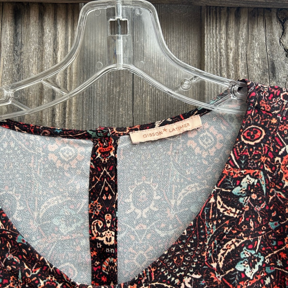 Bohemian Paisley Blouse - Picture 4 of 6
